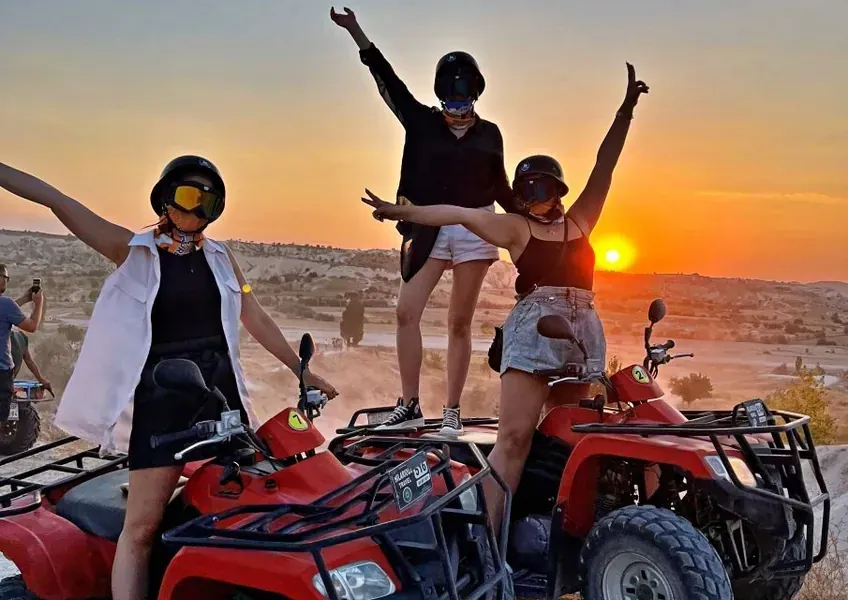 ATV tour through the valleys of Göreme in Cappadocia